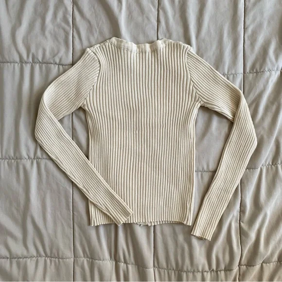 YesStyle Ribbed Cardigan - Picture 3 of 3